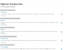 Tablet Screenshot of nigerianscorpio.com